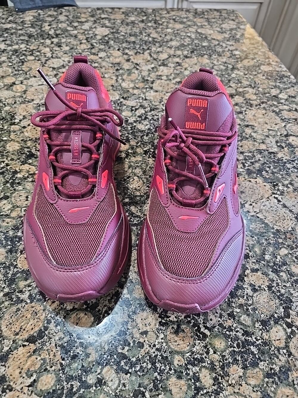 Puma RS-Fast 'Tonal - Zinfandel/Poppy Red Size 7